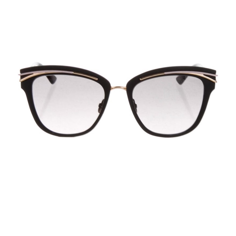 So Dior square Cat Eye black 53mm sunglasses NEW - Picture 8 of 16